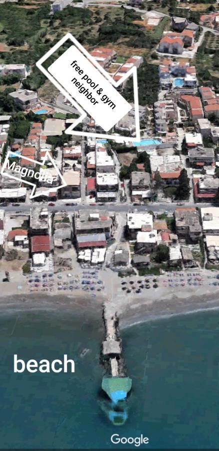 Manolia Dream Apartment 30M To The Beach Agia Marina Exteriör bild